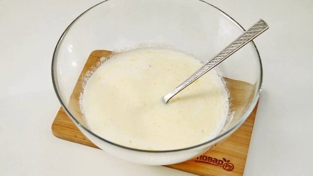 Заливной пирог с картошкой на кефире