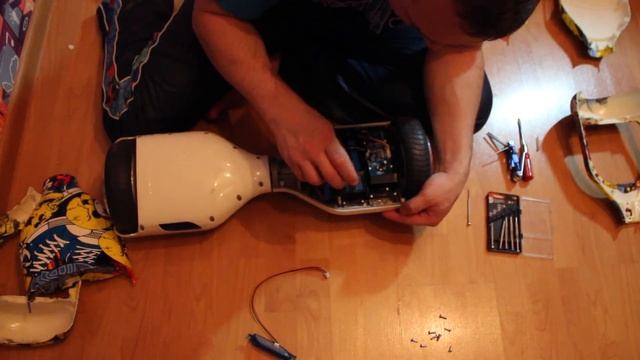 Меняем корпус гироскутераThe_Linas_Life