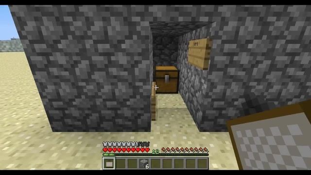 Minecraft - How to build a secret door behind a painting | Easy смотреть онлайн
