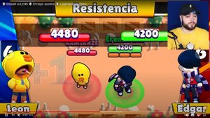 ЭДГАР ПРОТИВ ЛЕОНА! САМЫЙ СИЛЬНЫЙ БРАВЛЕР В BRAWL STARS