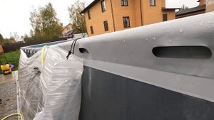 КАРКАСНЫЙ БАССЕЙН! ПЕРВЫЕ ПРОБЛЕМЫ!