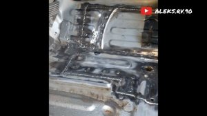Mitsubishi Pajero II Ремонт кузова. Удаление ржавчины.