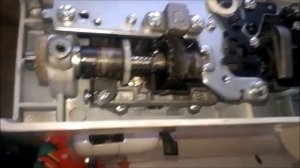 Регулировка двигателя ткани janome 7518a