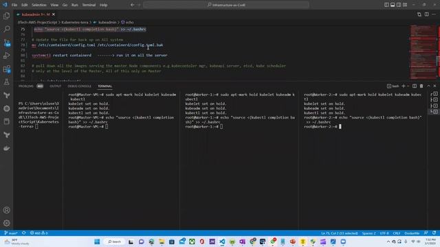 KUBERNETES 101 Part two, Configuring Kubernetes on the three servers created смотреть онлайн