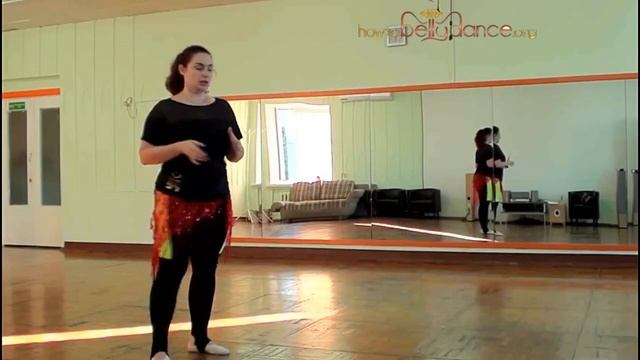 Уроки восточного танца: Каракатица. Разбираем сложное движение Bellydance.