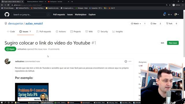 Introdução às issues no Github смотреть онлайн