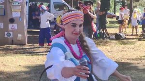 Сценка на турслёте в Белореченском