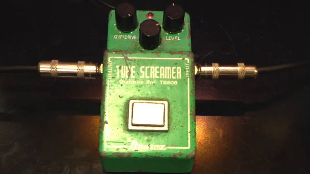 Vintage Ibanez Tube Screamer TS808 смотреть онлайн