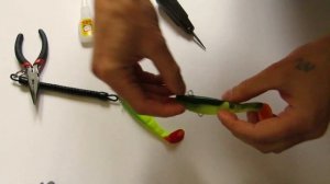 Силикон, на который клюет зимой. Хитрый монтаж.