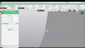 КОМПАС-3D v21, чертеж шпоночного паза