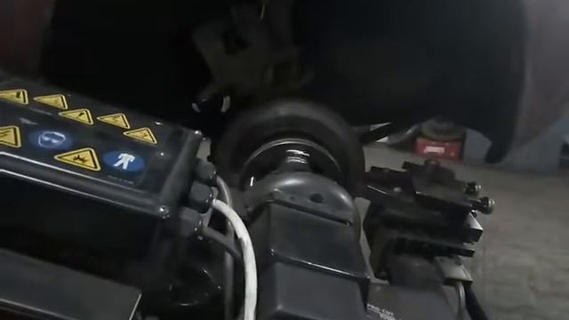 Матиз. Проточка диска без снятия. смотреть онлайн