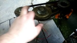 Косилка из пилы Урал.  доработки.