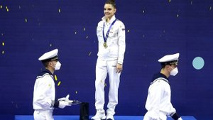 Олимпиада. Художественная гимнастика. Дина Аверина стала лучшей в квалификации многоборья, Арина 2-