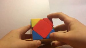 Как собрать кубик рубика скьюб