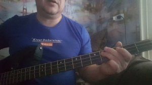 DDT- Просвистела ,бас кавер