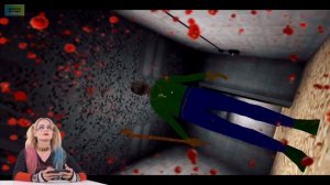 ХАРЛИ КВИНН ИГРАЕТ В BRANNY: BALDI - GRANNY MOD! БАЛДИ И ГРЕННИ ОБЪЕДИНИЛИСЬ!