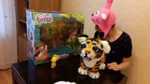 Обзор игрушки Рычащий Амурчик Furreal Friends Hasbro Tiger Tyler