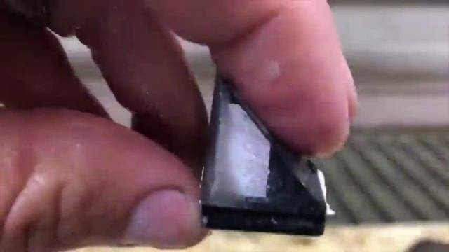 Демонстрация гидроабразивной резки в действие