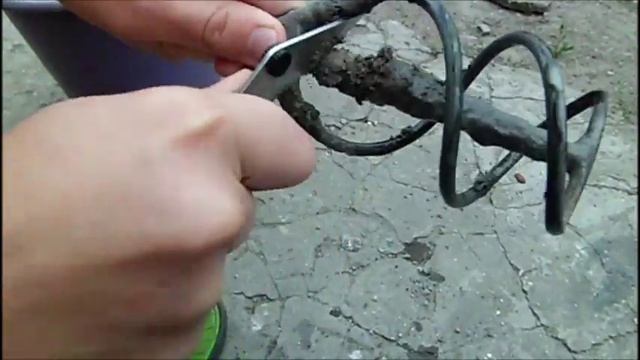 Как очистить строительный миксер от цемента смотреть онлайн