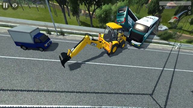 JCB 3DX Backhoe Loader Game - Jcb Ki Khudai - Bus Simulator Indonesia - Bussid Mod - JCB New Game смотреть онлайн