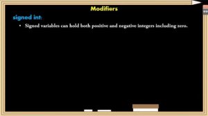 int data type in c | Modifiers in c [Part-1]