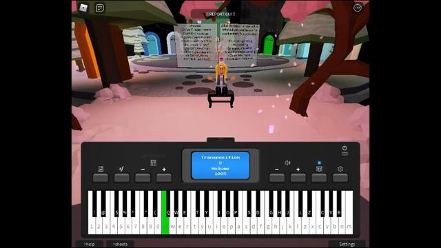 Heather roblox piano (full version?????????) смотреть онлайн
