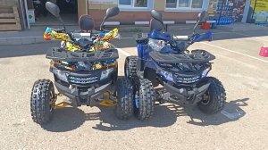 Обзор новых Квадроциклов Taiger 150 на литых дисках