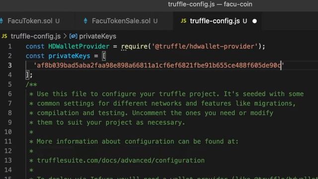 How to connect Truffle with a Testnet - Blockchain Development смотреть онлайн