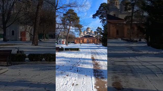 Saint Archangel Mikhail Cathedral, Darnitsa, Kyiv, Ukraine. 09.february.2023. Chernobyle Cathedral.