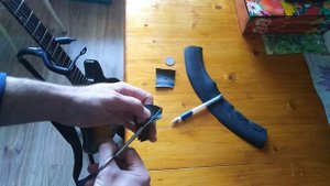 Самодельный стреплок для электрогитары