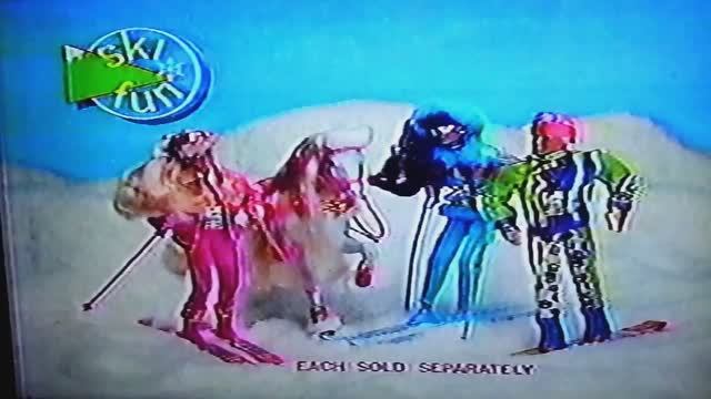 1991 Реклама куклы Лыжницы  Барби Маттел  Ski Fun Barbie