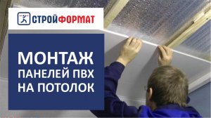 Панели ПВХ на потолке? Легко! Особенности монтажа.