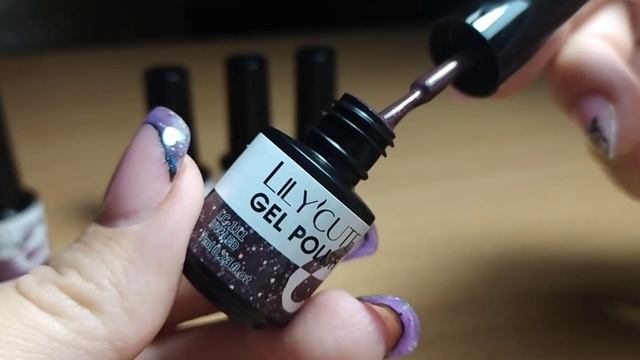 Распаковка посылки с AliExpress/выкраска гель лаков Lily'Cute #выкраскагельлаков#обзорнагельлаки смотреть онлайн