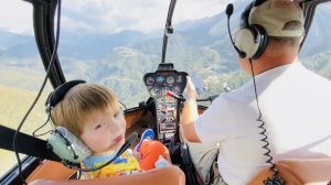 Прогулка на вертолёте🚁 Красная поляна🏔️