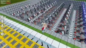 "Block Tycoon" в Roblox. Лазер.