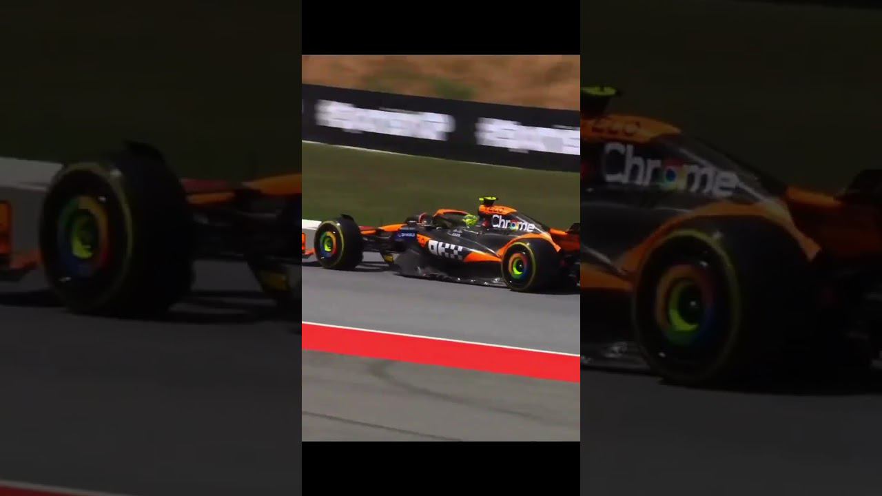 Norris vs Russell #formula1 #maxverstappen #sebastianvettel #redbullracing #fernandoalonso