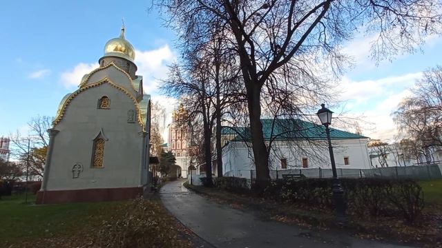 Новодевичий монастырь октябрь 2021 смотреть онлайн