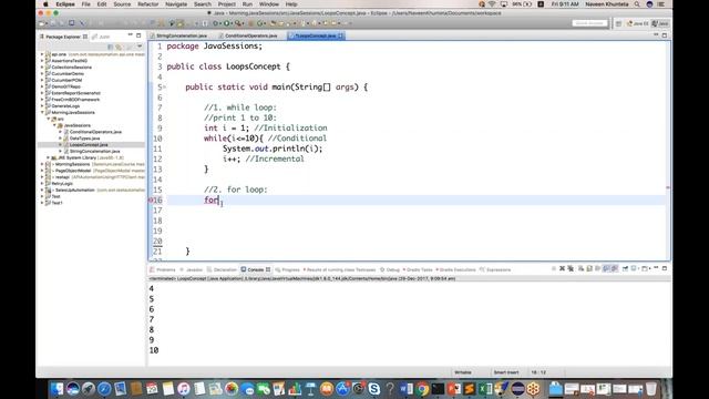 If Else and Loops Concept in Java - Session - 2 смотреть онлайн