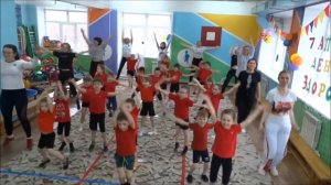 Флешмоб Зарядка Дошльники корпуса 2  СОШ 17