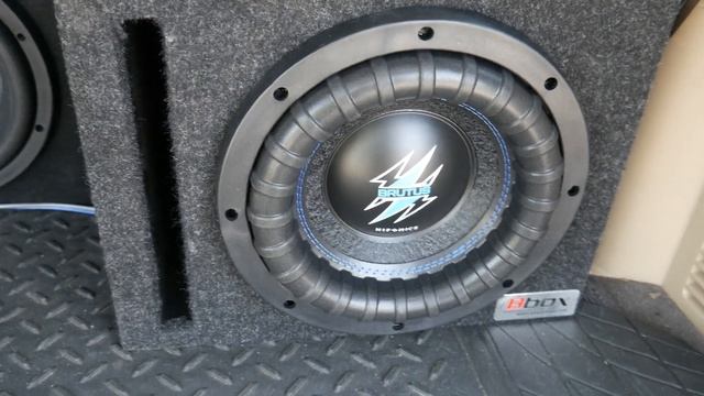 New Hifonics Subwoofer Review Brutus BRW10D4 Awesome subs! смотреть онлайн