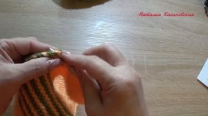Очень простые тапочки. Подошва цельная. А какие удобные!!! Untertitel Hausschuhe mit Stricknadeln