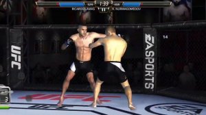 Ricardo Lamas vs k.Nurmagomedov. UFC Mobile