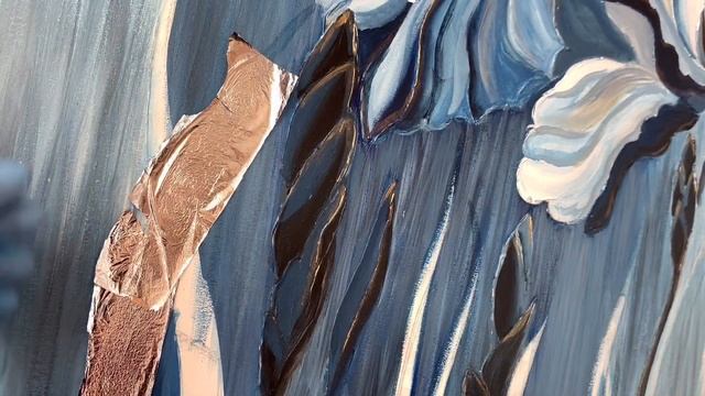 Как клеить поталь / How to apply potal. смотреть онлайн