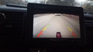 Камера заднего вида в действие!…7 дюймов экран
