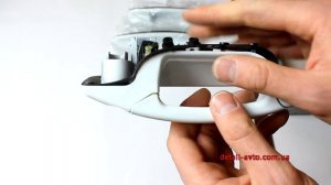 Наружные ЕвроРучки ВАЗ 2101, 2102, 2103, 2106 ТюнАвто крашенные - цвет ярко белый (202)