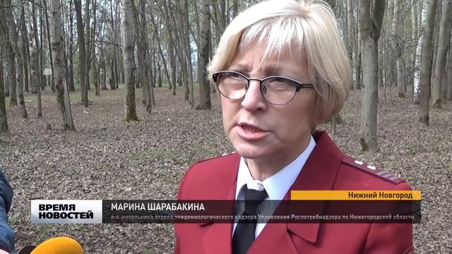 Акарицидная обработка парков Нижнего Новгорода смотреть онлайн