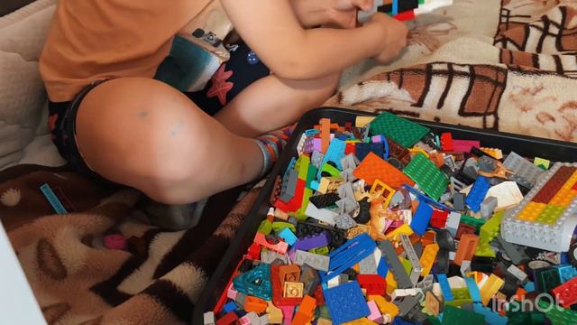 #lego #легообзоры  Егор собирает самолет из Лего