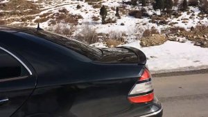 Mercedes W211 (звук выхлопа)