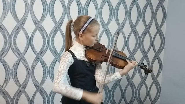 Оксана Шердюкова 4-й клас 9 років Ж. Ф. Мазас етюд 23 смотреть онлайн