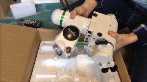 Sky-Watcher HEQ5 Pro Synscan Equatorial Mount Unboxing and Assembly